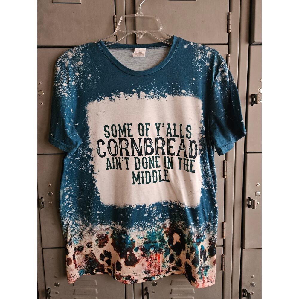 Ladies graphic tshirt top - size large
